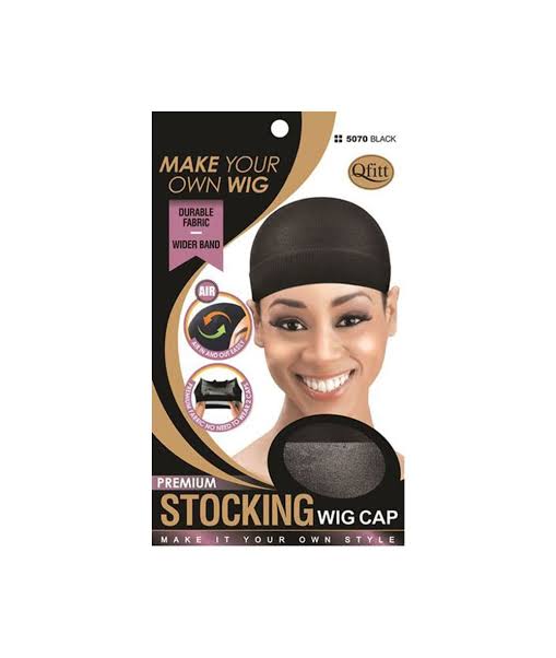 M&M Make Your Own Wig Premium Stocking Wig Cap Black 5070
