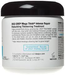 Doo Gro Mega Thick Intense Repair Rebuilding Thickening Treatment 16oz