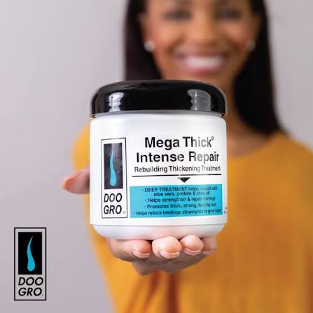 Doo Gro Mega Thick Intense Repair Rebuilding Thickening Treatment 16oz