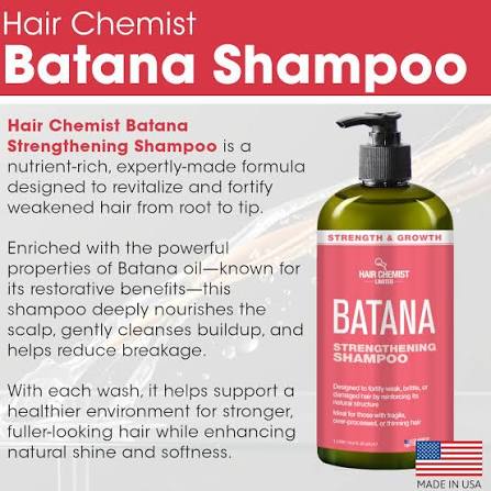 Hair Chemist Limited Batana Strengthening Shampoo 1 Liter