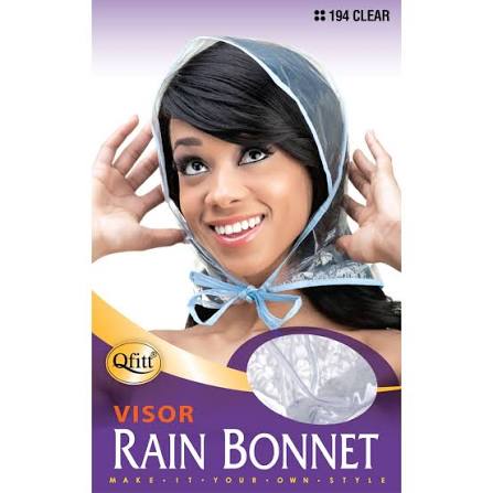 Qfitt Large Visor Rain Bonnet #194
