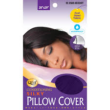Qfitt Silky Conditioning Pillow Cover With Zipper