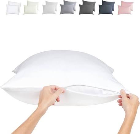 Qfitt Silky Conditioning Pillow Cover With Zipper