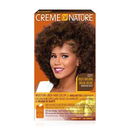 Creme Of Nature Moisture Rich Hair Color With Shea Butter Conditioner Ammonia Free