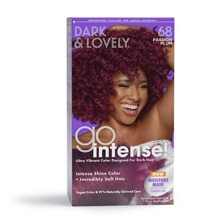 Dark & Lovely Go Intense Permanent Hair Dye