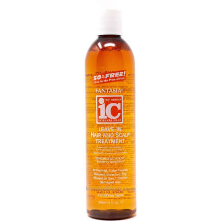 Fantasia IC Leave In Hair & Scalp Treatment Vitamin Enriched 12oz