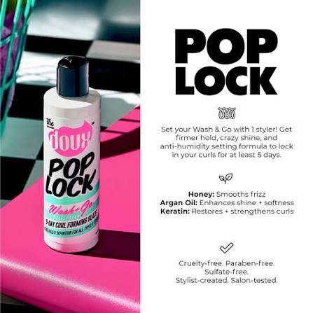 The Doux Pop Lock Wash + Go Collection 5-Day Curl Forming Glaze