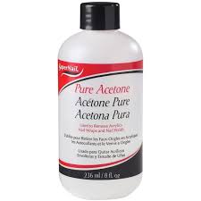Super Nail Pure Acetone 8oz