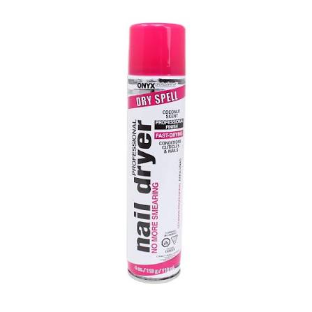 Onyx Professional Nail Dryer Spray Coconut Scent 4oz