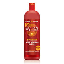 Creme Of Nature Argan Oil Sulfate Free Moisture & Shine Shampoo 20oz Family Size