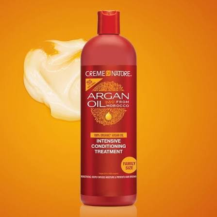Creme Of Nature Argan Oil Intensive Conditioning Treatment 20oz Family Size