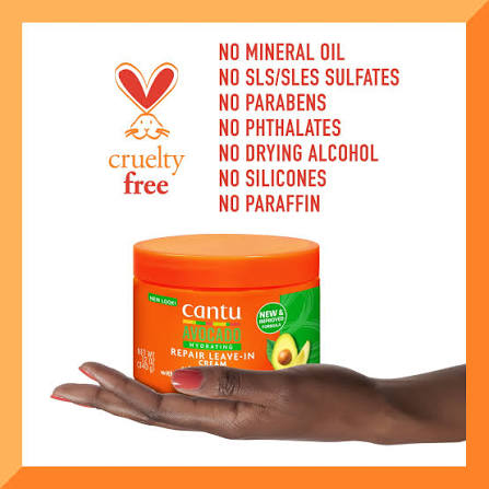 Cantu Avocado Hydrating Repair Leave-In Cream 12oz