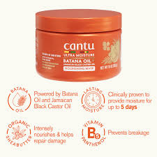 Cantu Ultra Moisture Bantna Oil + Black Castor Oil Nourishing Mask