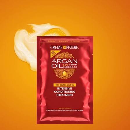 Creme Of Nature Argan Oil From Morocco Intensive Conditioning Treatment Pack Travel Size
