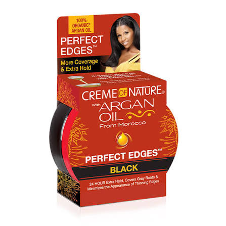 Creme Of Nature With Argan Oil From Morocco Perfect Edges Black Edge Control 2.25oz