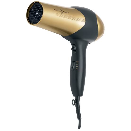 Gold N Hot Professional 1875 Watt Ergonomic Pistol Dryer With Tourmaline