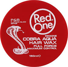 P&B RED Aqua Hair Wax Full Force Maximum Control