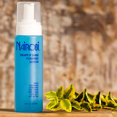 Nairobi Wrapp-It Shine Foaming Hair Lotion Mousse