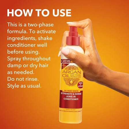 Creme Of Nature Argan Oil Strength & Shine Leave-In Conditioner