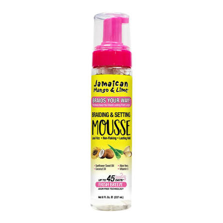Jamaican Mango & Lime Braiding & Setting Mousse 8oz