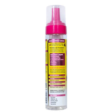Jamaican Mango & Lime Braiding & Setting Mousse 8oz