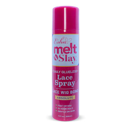 Esha Melt N Spray Daily Glueless Lace Spray Lace Wig Bond Absolute 7.4oz