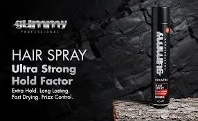 Gummy Professional Keratin Hair Spray Ultra Strong Hold Factor 13.53oz