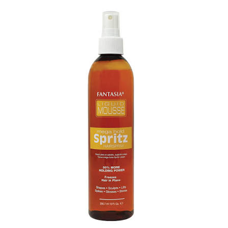Fantasia Liquid Mousse Mega Hold Spritz Hairspray 10oz