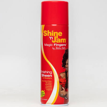Shine N Jam Magic Fingers Finishing Sheen Hair Spray