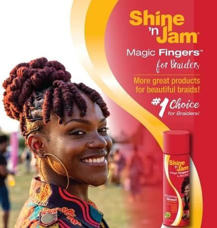 Shine N Jam Magic Fingers Finishing Sheen Hair Spray
