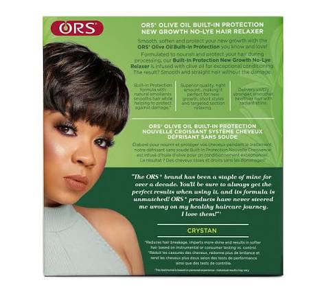 ORS Olive Oil Built In Protection New Growth No-Lye Hair Relaxer Extra Strength