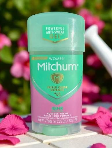 Women Mitchum Powder Fresh 48hr Deodorant 2.25oz Travel Size
