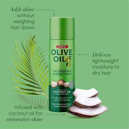 ORS Olive Oil Nourishing Sheen Spray Infused With Coconut Oil