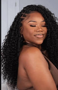 DD Hair Experience Miracle Knots Crochet Human Hair Curly 40 Pieces | Natural Crochet Hair Extensions