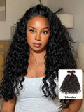 DD Virgin Hair Bundle Collection Water Wave 3 Bundle Deal