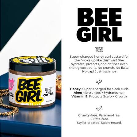 The Doux Bee Girl Honey Curl Custard 16oz