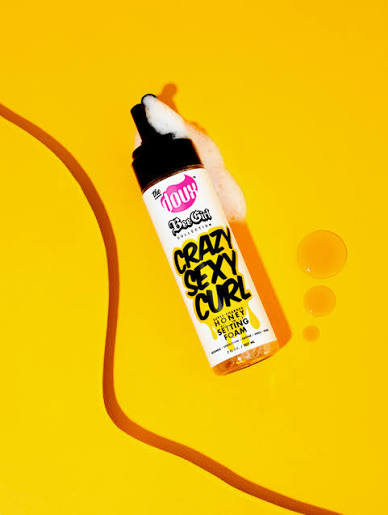 The Doux Bee Girl Collection Crazy Sexy Curl Honey Setting Foam Mousse 7oz product image 6
