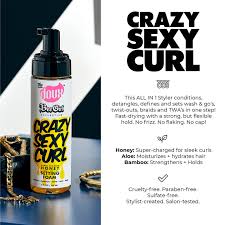 The Doux Bee Girl Collection Crazy Sexy Curl Honey Setting Foam Mousse 7oz