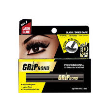 Ebin New York Gripp Bond Eye Lash Glue Black Silicone