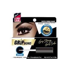 Ebin New York Gripp Bond Eye Lash Glue White Brush