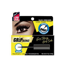 Ebin New York Gripp Bond Eye Lash Glue Black Brush