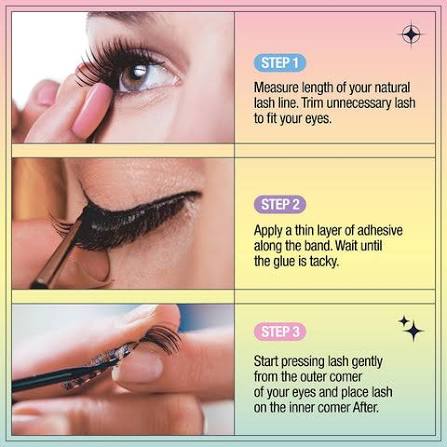 Ebin New York Cattitude Lash 4 Pairs Wonder Cat Eye Lashes - 001