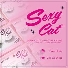 Ebin New York Cattitude Lash 4 Pairs Sexy Cat Eye Lashes - 004