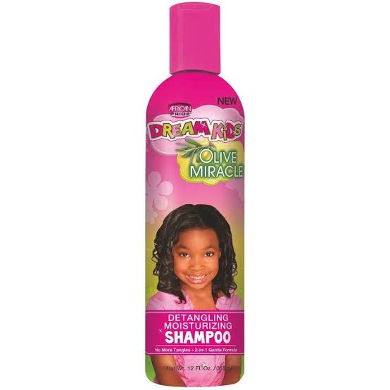 African Pride Dream Kids Olive Miracle Detangling & Moisturizing Shampoo 12oz