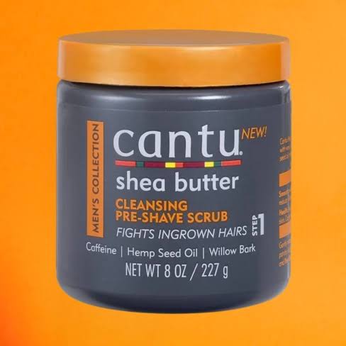 Cantu Shea Butter Men's Collection Cleansing Pre-Shave Scrub