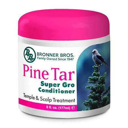 Bronner Bros Pine Tar Super Gro Conditioner 6oz