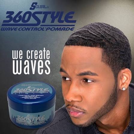 S Curl 360 Style Wave Control Pomade