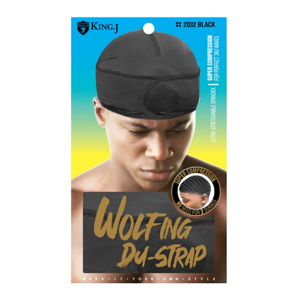 King J Wolfing Durag 2032 Black
