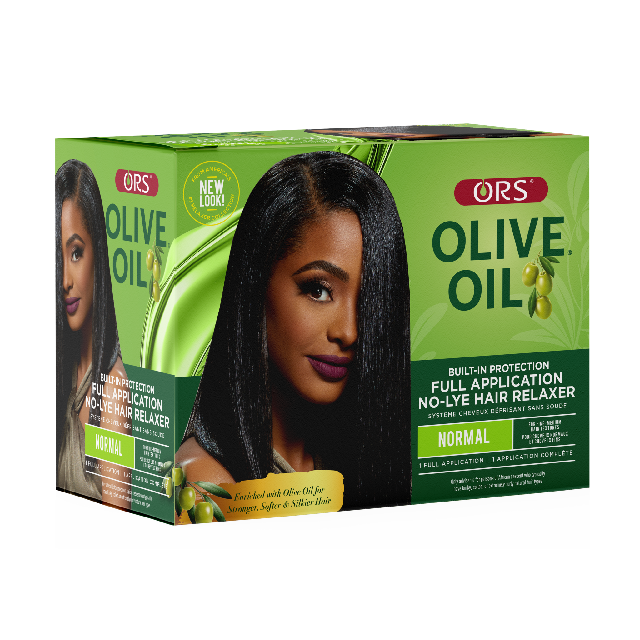 ORS Olive Oil Built-In Protection Full Application No-Lye Hair Relaxer – Normal
